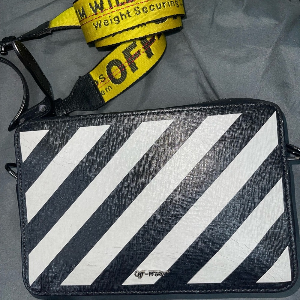 Off-white cross body bag
